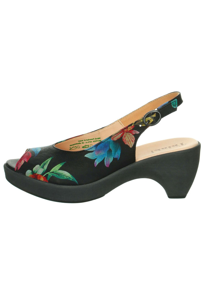 Pumps Think! Pumps Leder Schwarz