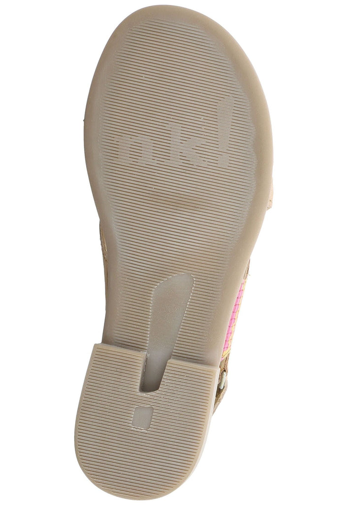 Think! Sandalen Leder Beige/Pink