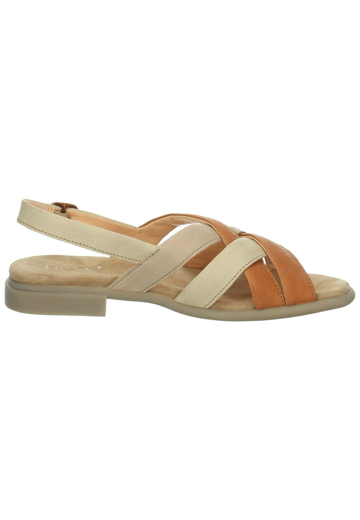 Think! Sandalen Leder Creme