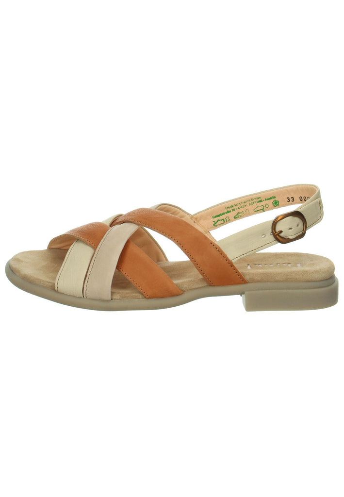 Think! Sandalen Leder Creme