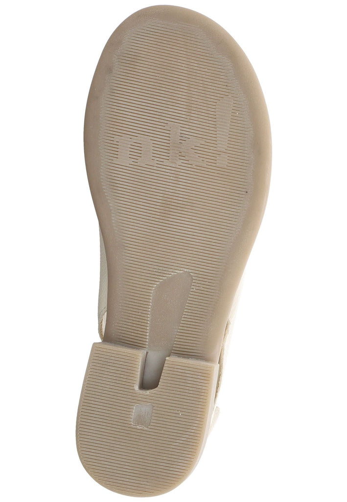 Think! Sandalen Leder Hellbeige