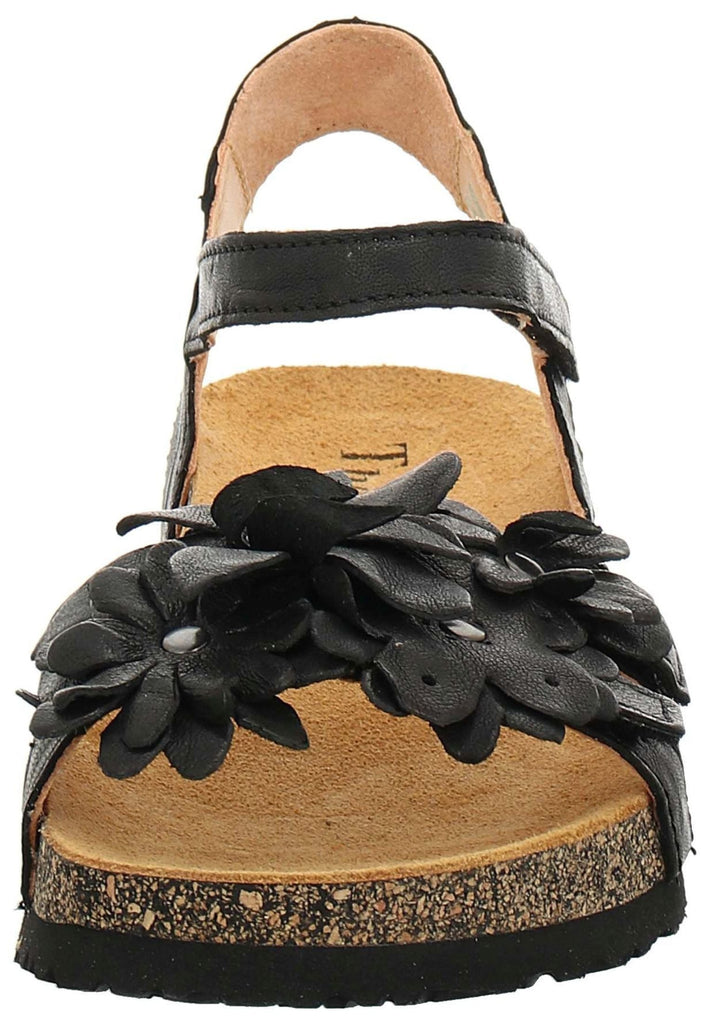 Think! Sandalen Leder Schwarz
