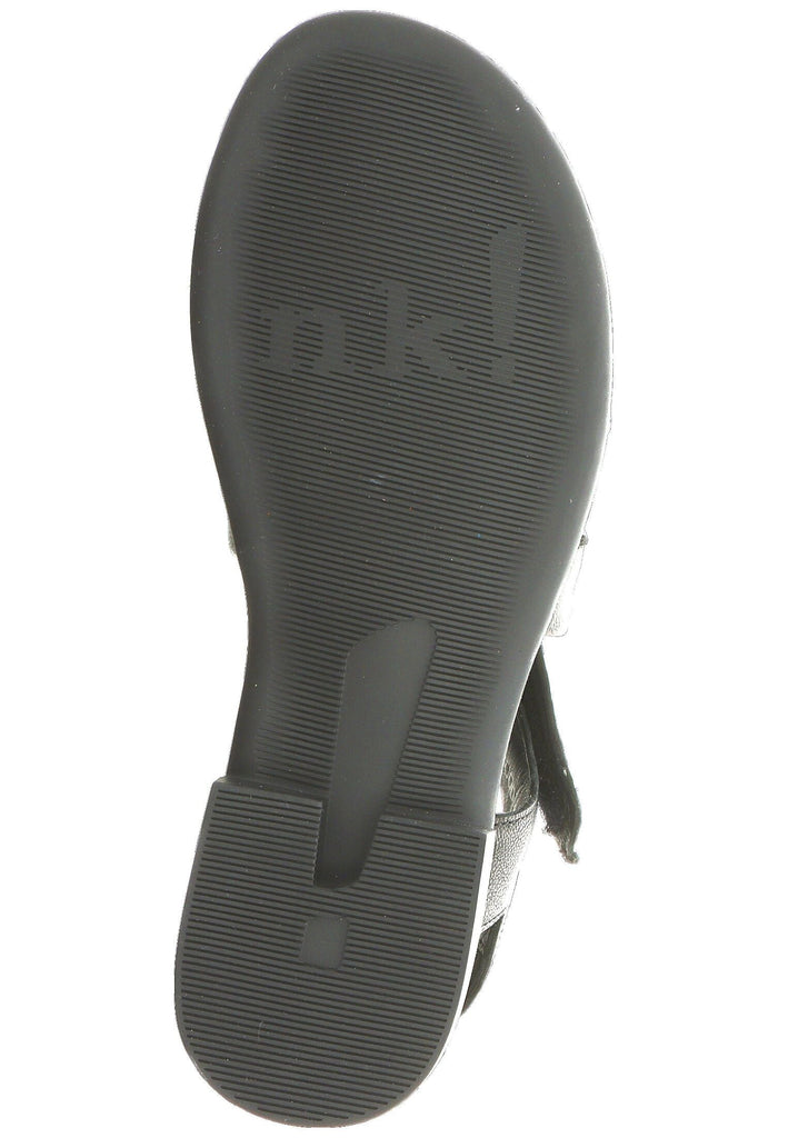 Think! Sandalen Leder Schwarz