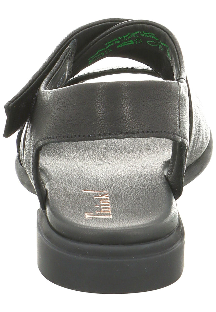 Think! Sandalen Leder Schwarz