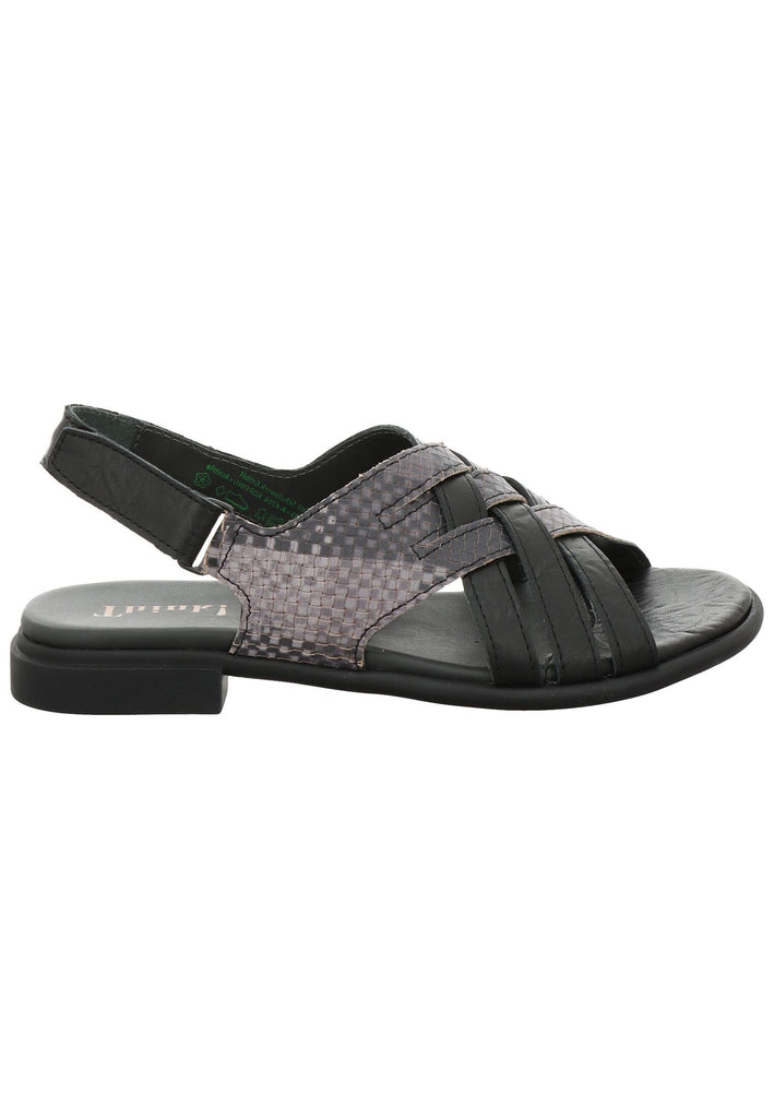Think! Sandalen Leder Schwarz Kombi