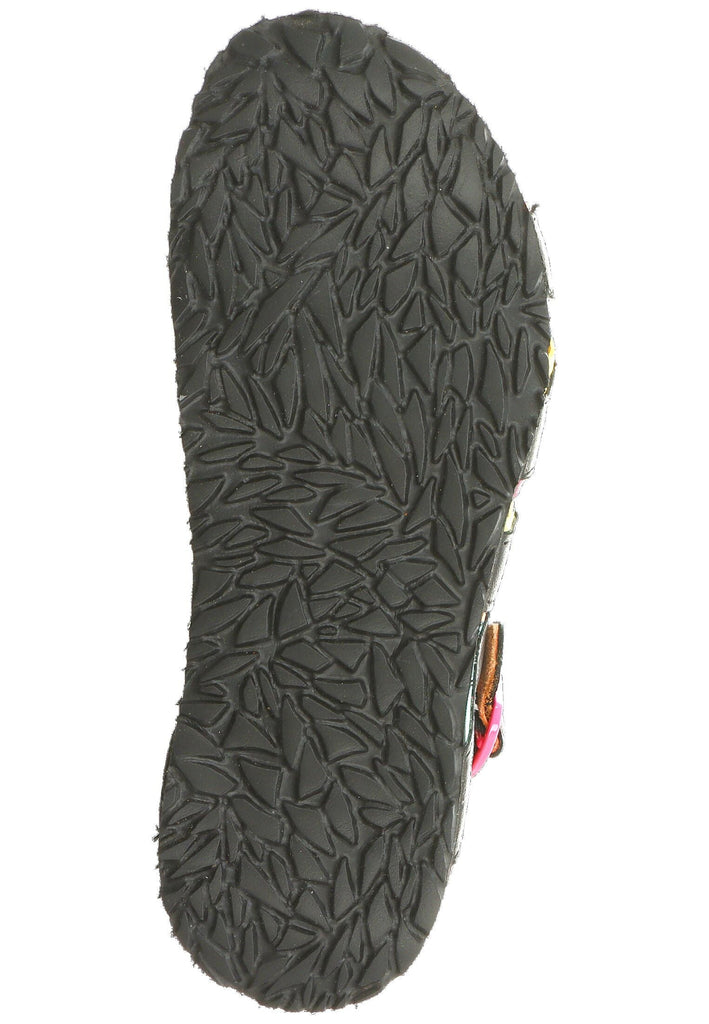 Think! Sandalen Leder Schwarz Kombi