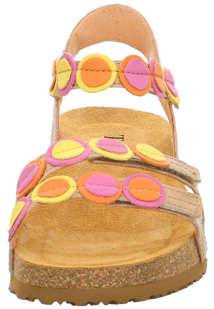 Think! Sandalen Nappaleder Leinen