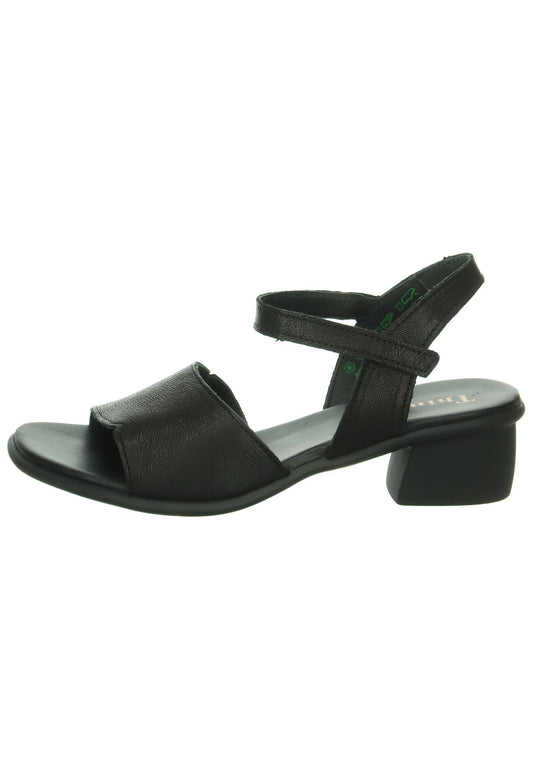 Think! Sandalen Nappaleder Schwarz