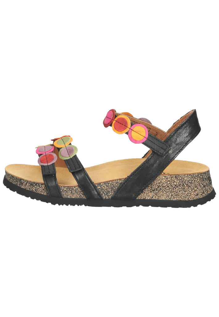 Sandalen Think! Sandalen Glattleder Schwarz