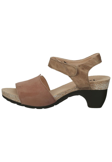 Sandalen Think! Sandalen Veloursleder Rose