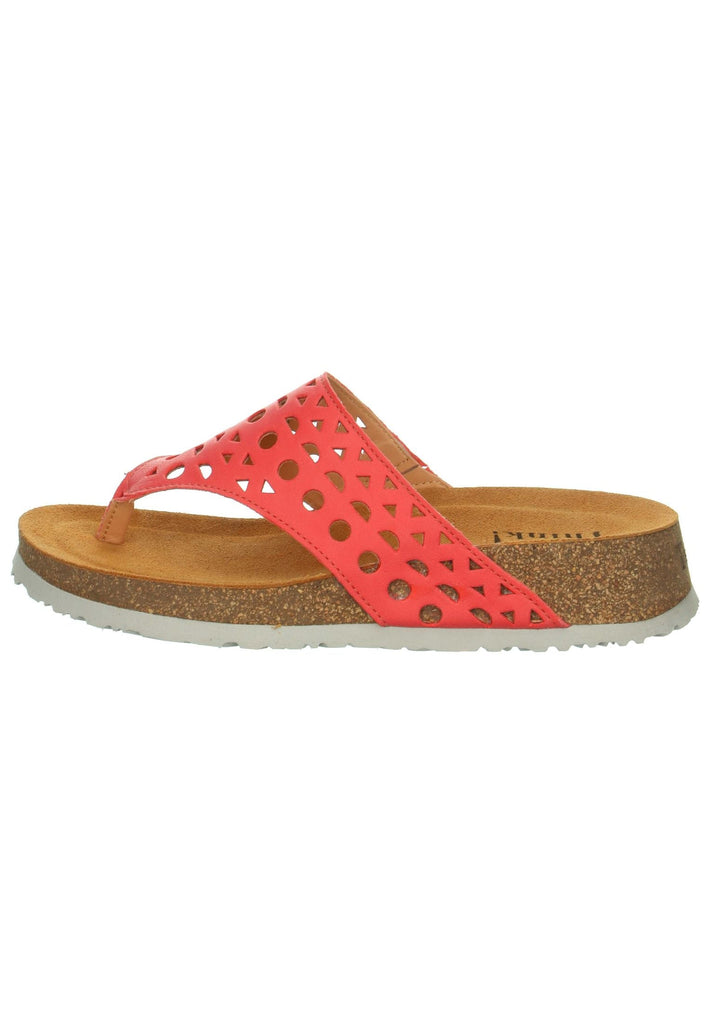 Sandalen Think! Zehensteg Leder Pink