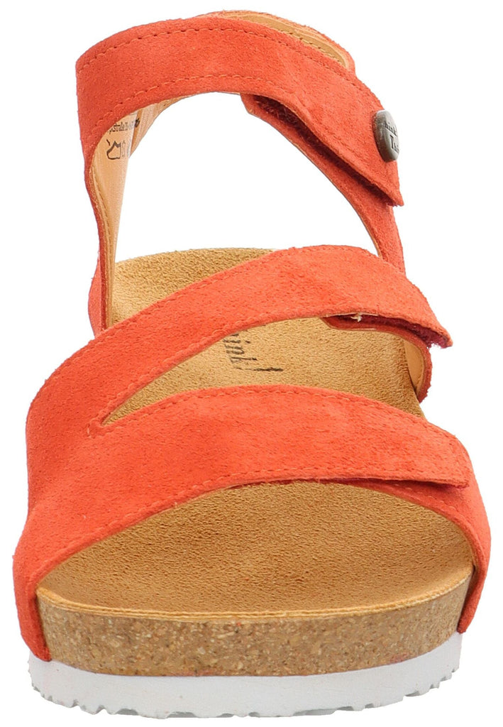 Think! Sandalen Veloursleder Scarlet