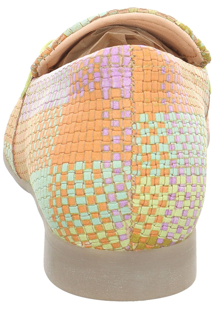 Think! Slipper Leder Grün/Kombi