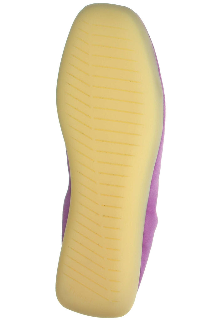 Think! Slipper Veloursleder Pink