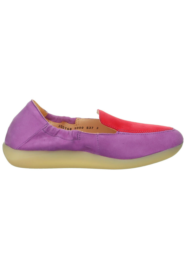 Think! Slipper Veloursleder Pink