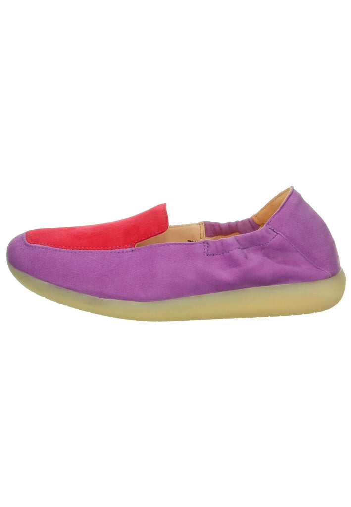 Think! Slipper Veloursleder Pink