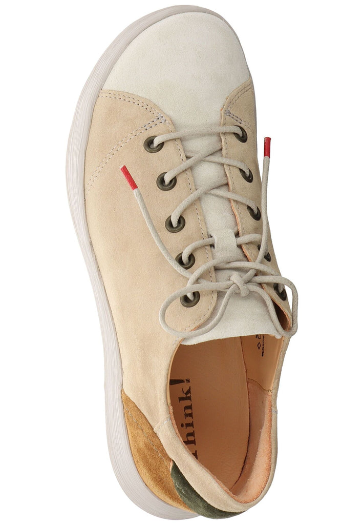 Think! Sneaker Veloursleder Beige/Braun