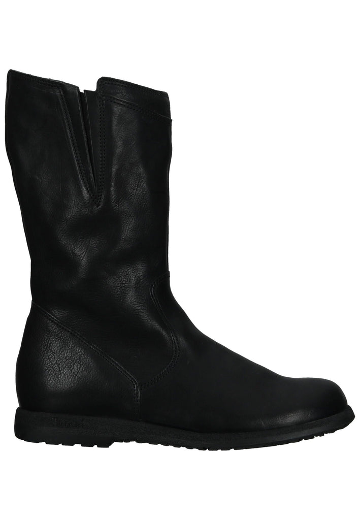 Think! Stiefel Nappaleder Schwarz