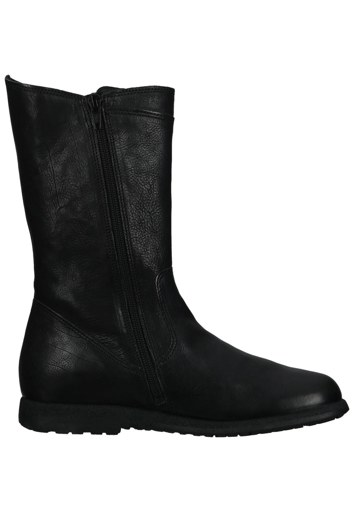 Think! Stiefel Nappaleder Schwarz
