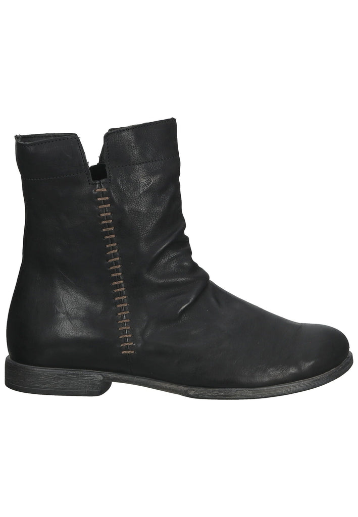Think! Stiefel Nappaleder Schwarz