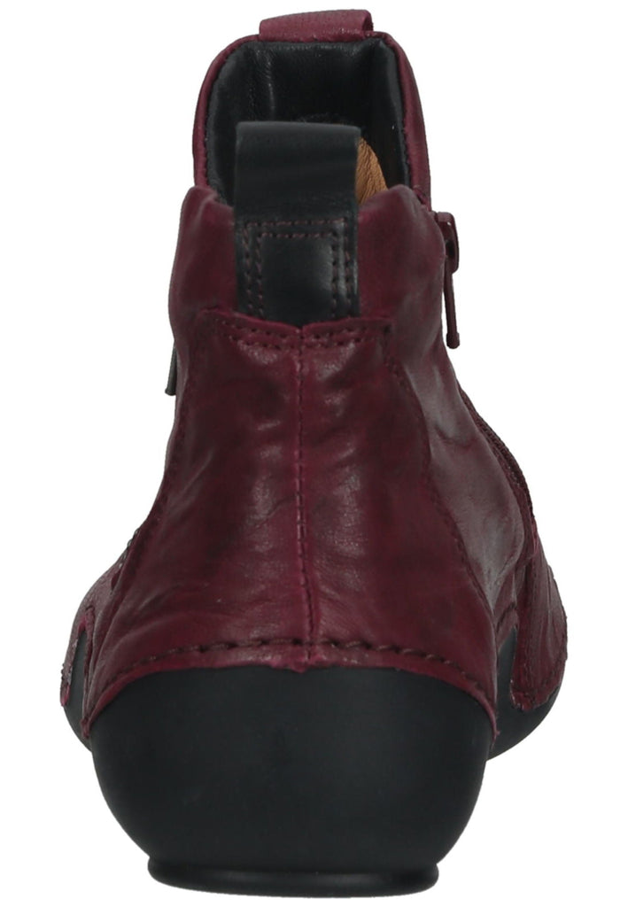 Think! Stiefelette Glattleder Magenta