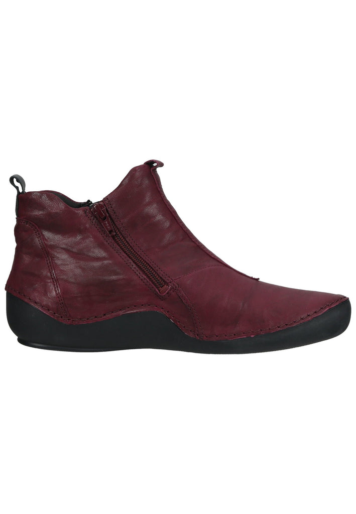 Think! Stiefelette Glattleder Magenta