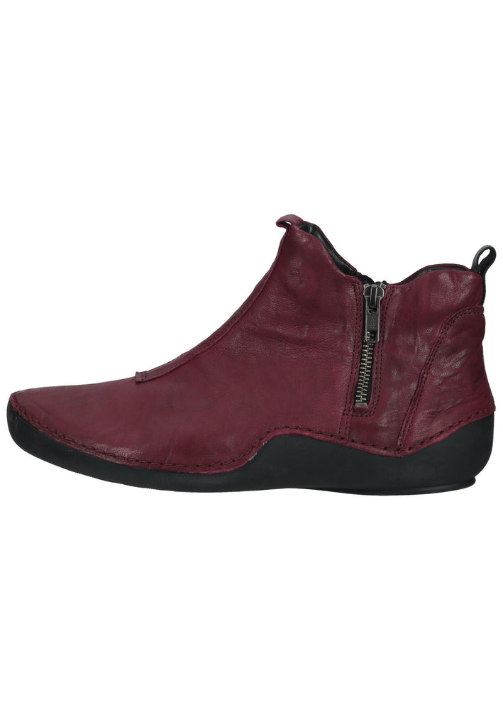 Think! Stiefelette Glattleder Magenta