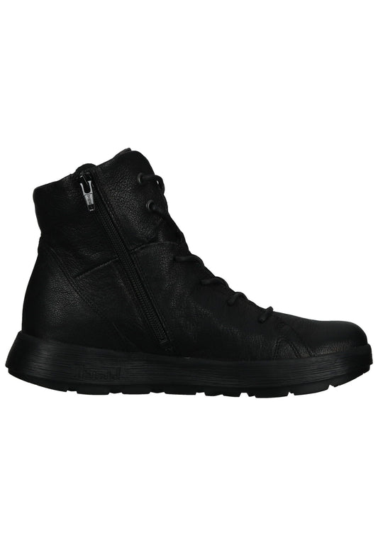 Think! Stiefelette Glattleder Schwarz Warmfutter