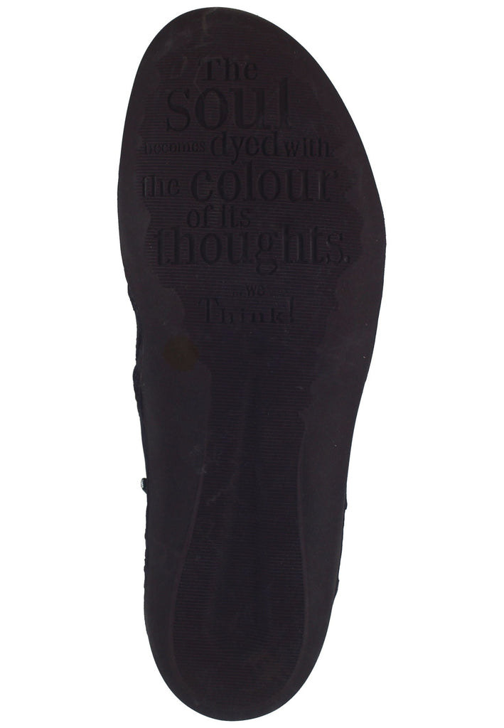 Think! Stiefelette Glattleder Violett