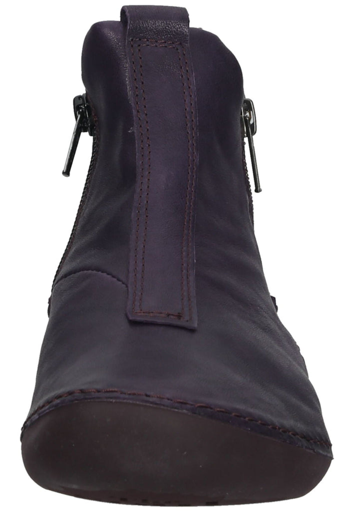 Think! Stiefelette Glattleder Violett