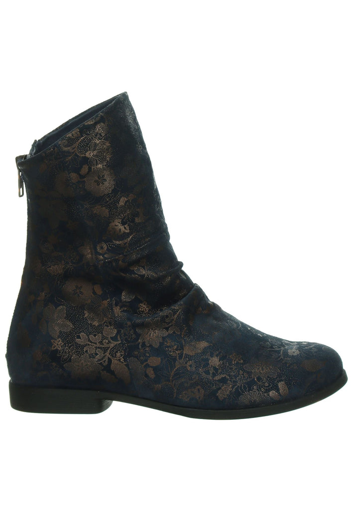 Think! Stiefelette Leder Marine