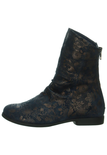 Think! Stiefelette Leder Marine