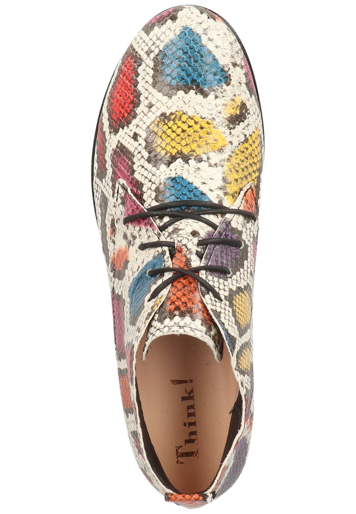Think! Stiefelette Leder Multicolor