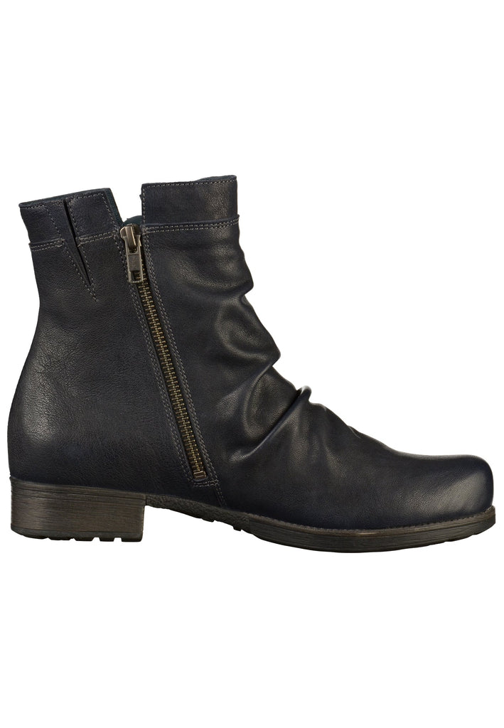 Think! Stiefelette Leder Navy