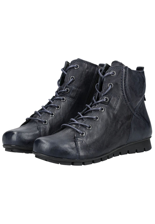 Think! Stiefelette Leder Navy