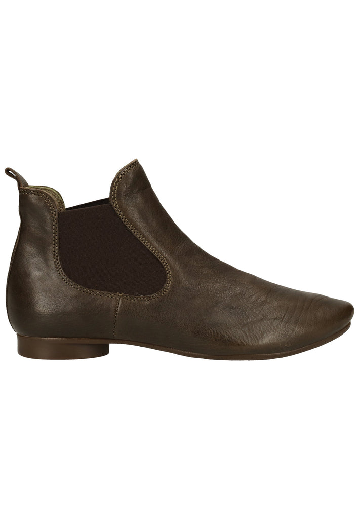 Think! Stiefelette Leder Oliv