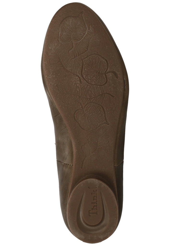 Think! Stiefelette Leder Oliv