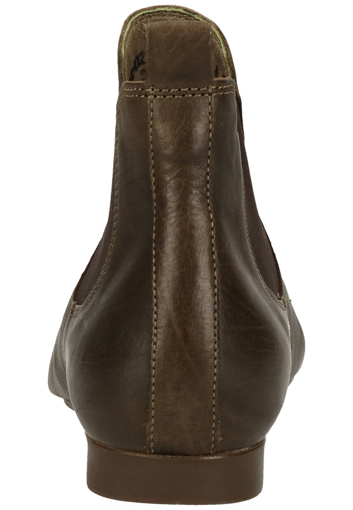 Think! Stiefelette Leder Oliv