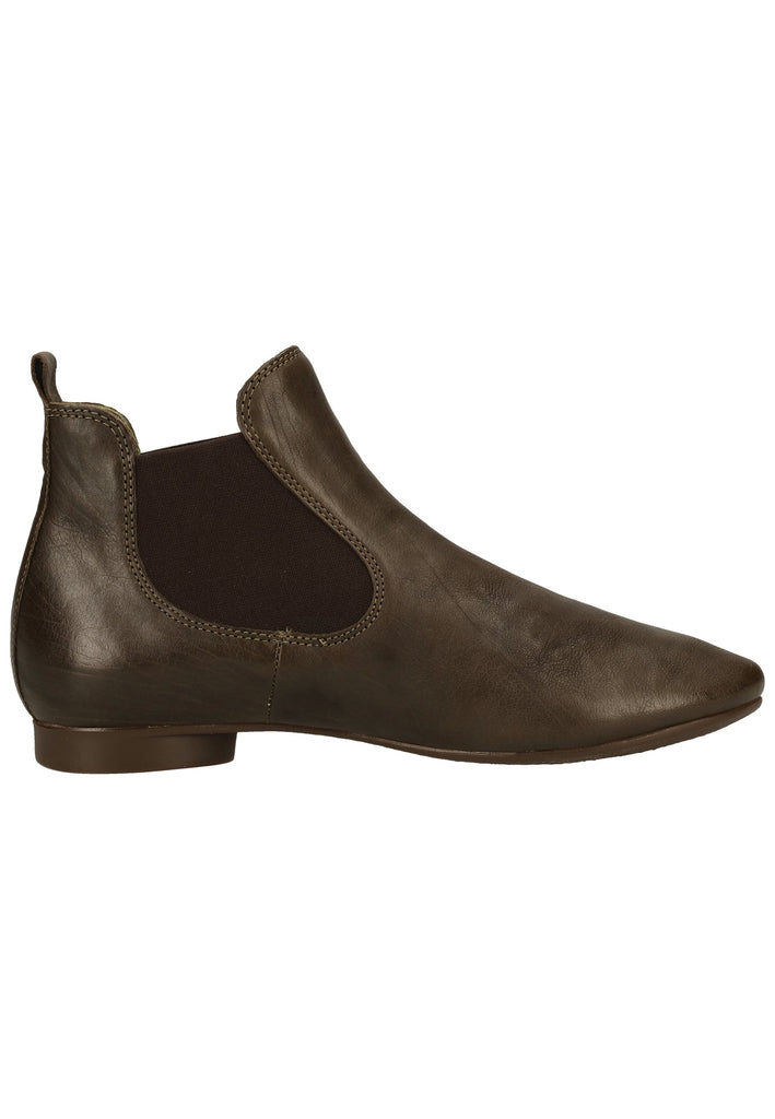Think! Stiefelette Leder Oliv