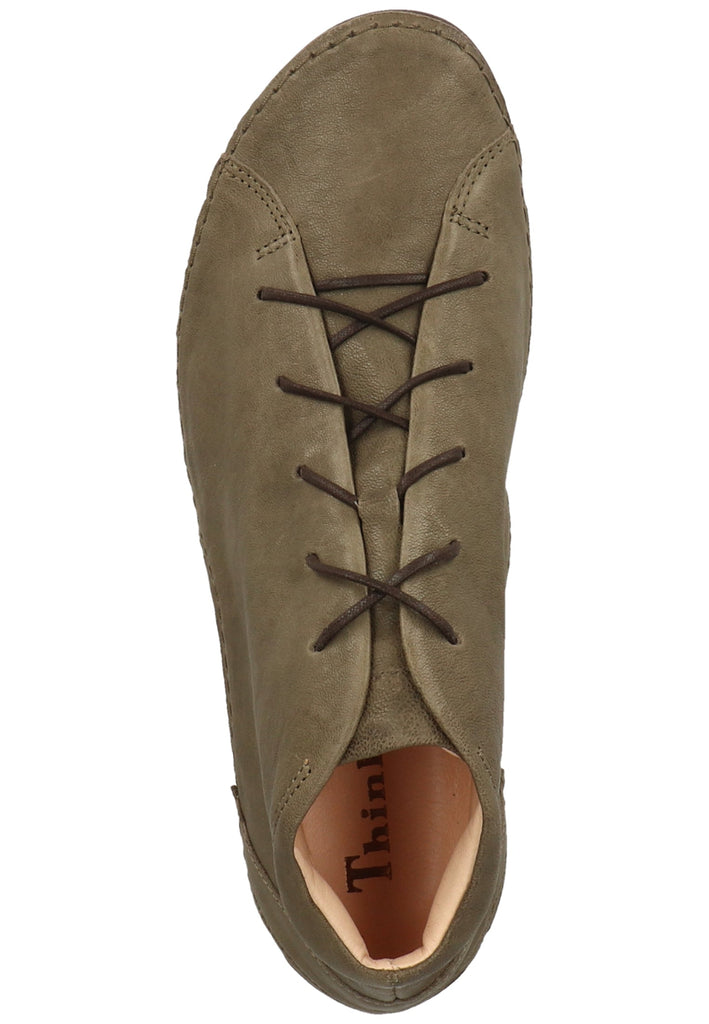 Think! Stiefelette Leder Oliv