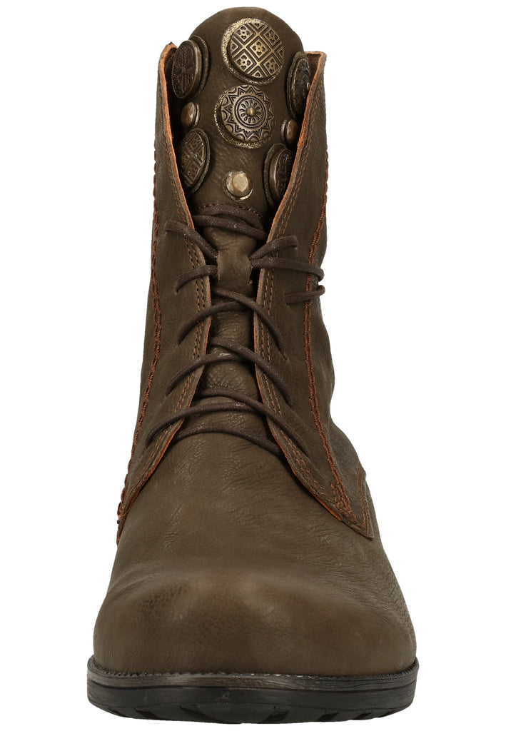 Think! Stiefelette Leder Oliv