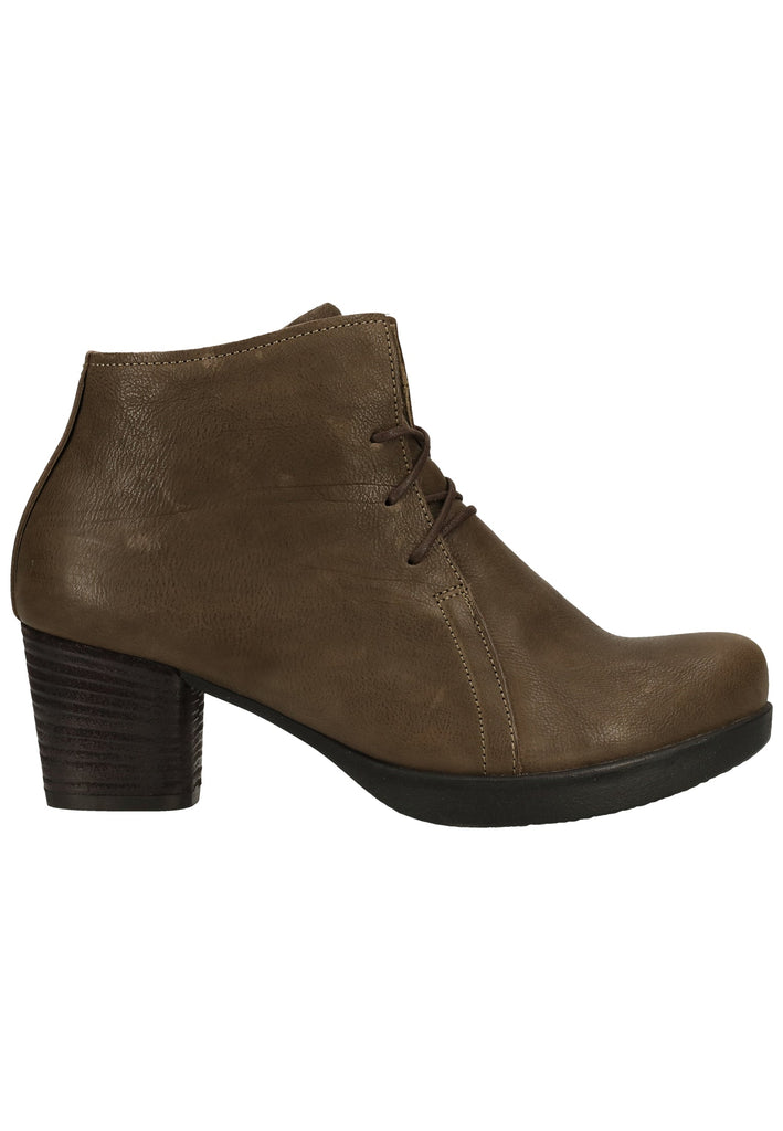 Think! Stiefelette Leder Oliv
