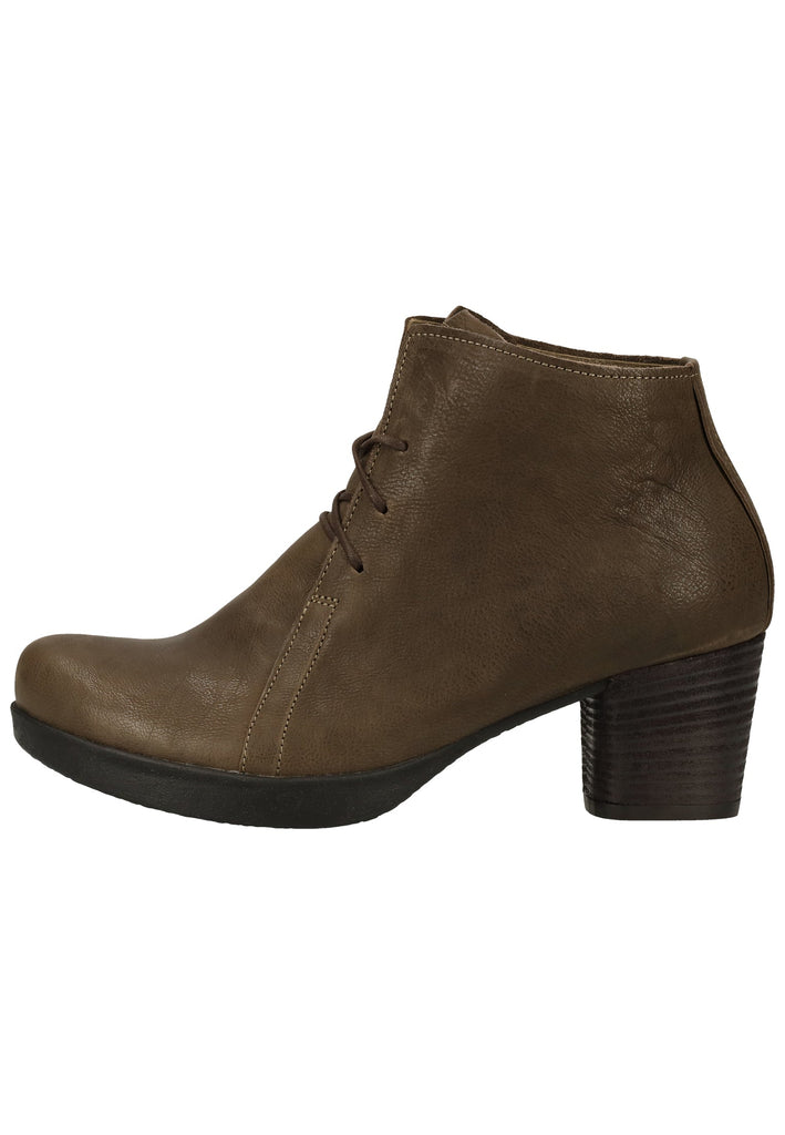 Think! Stiefelette Leder Oliv