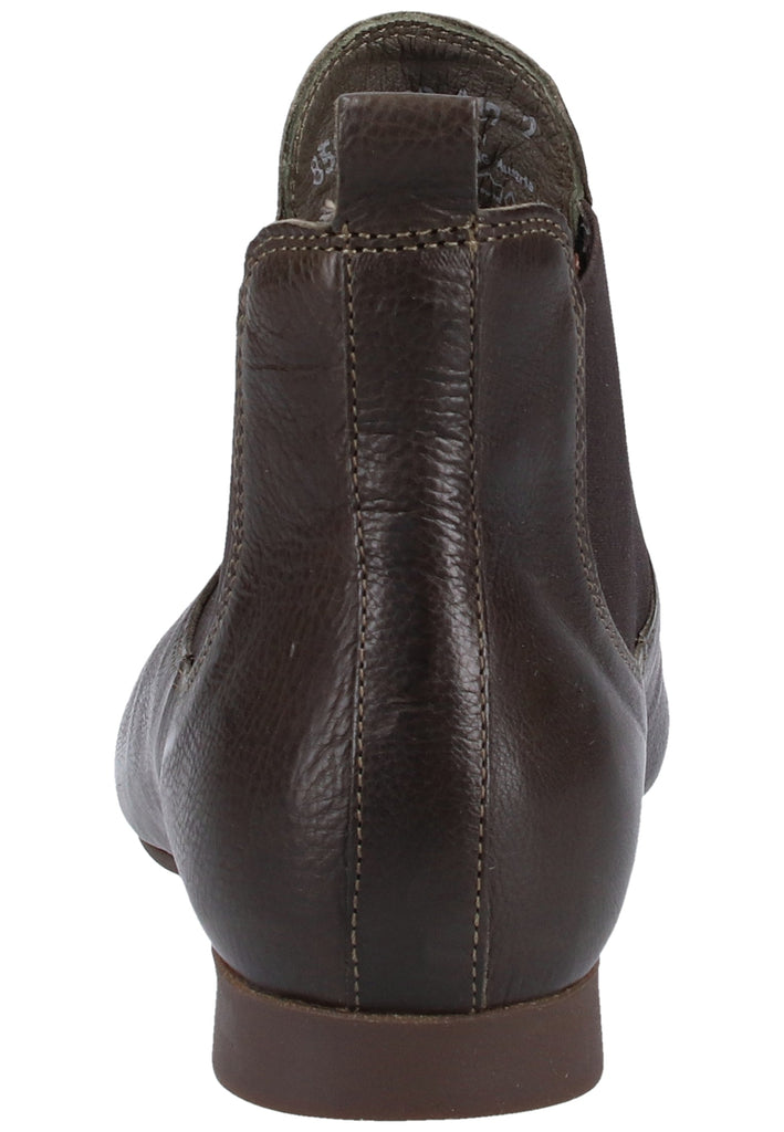 Think! Stiefelette Leder Oliv