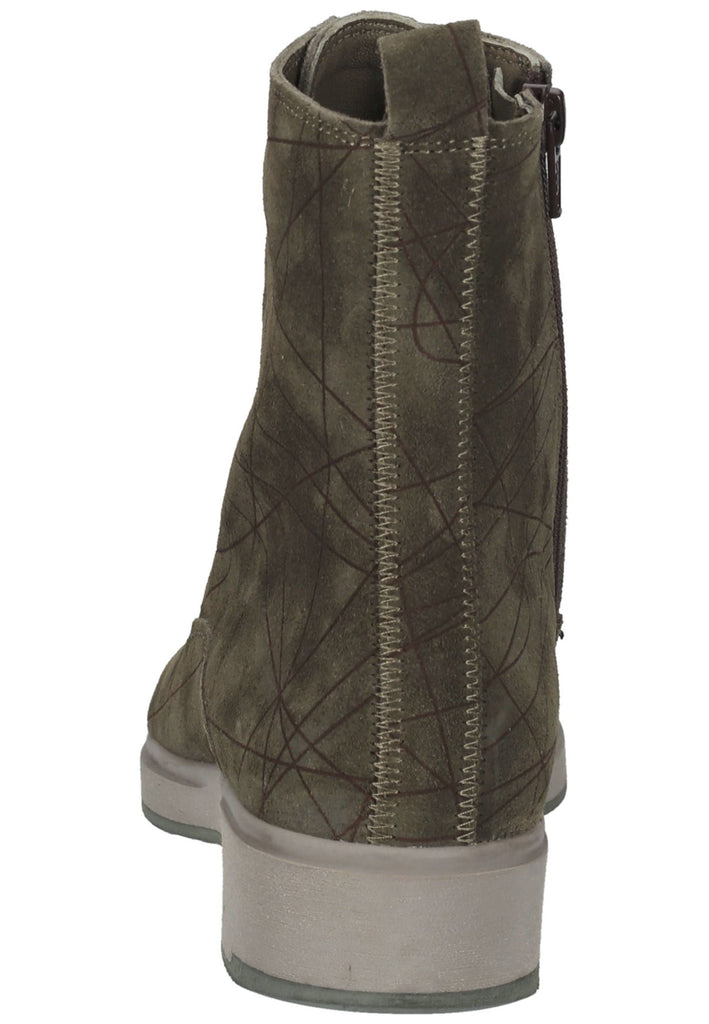 Think! Stiefelette Leder Olive