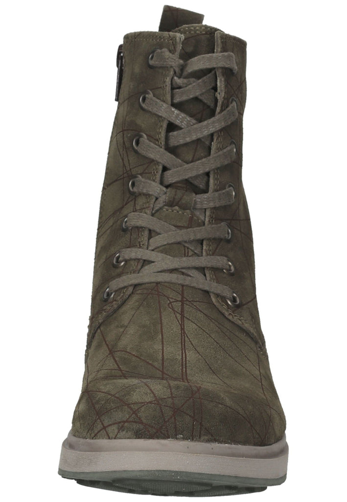 Think! Stiefelette Leder Olive