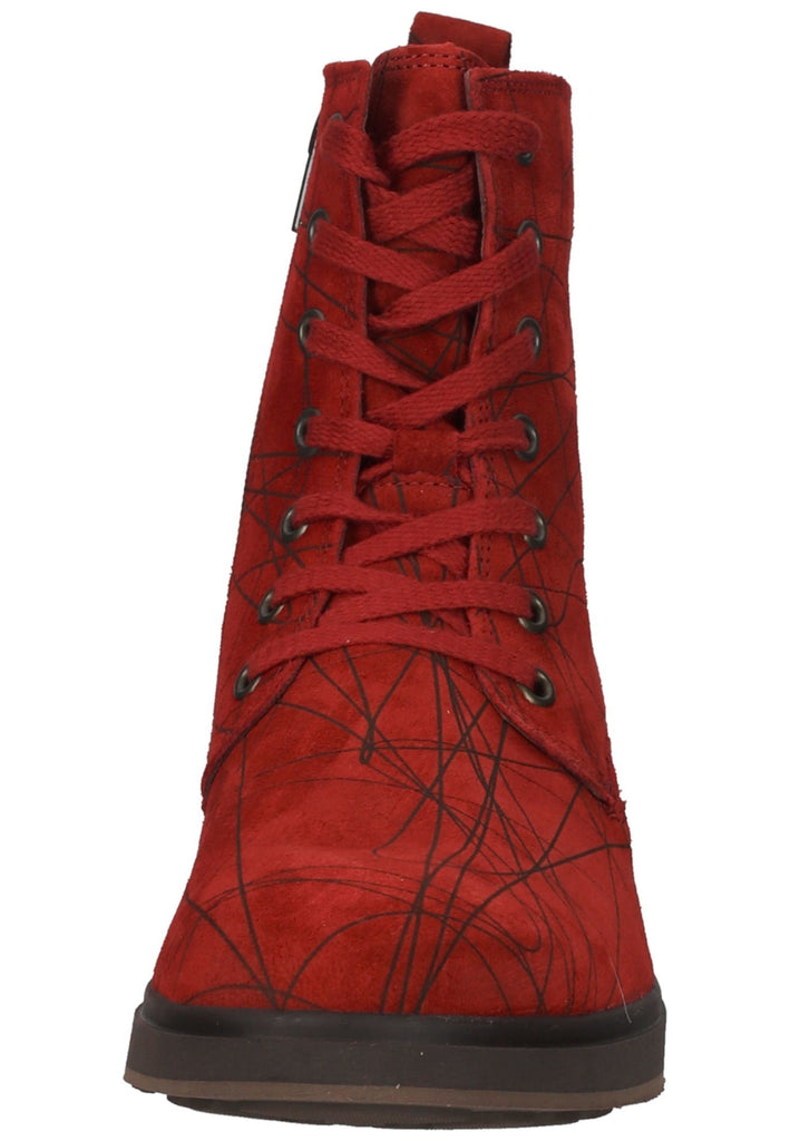 Think! Stiefelette Leder Rot