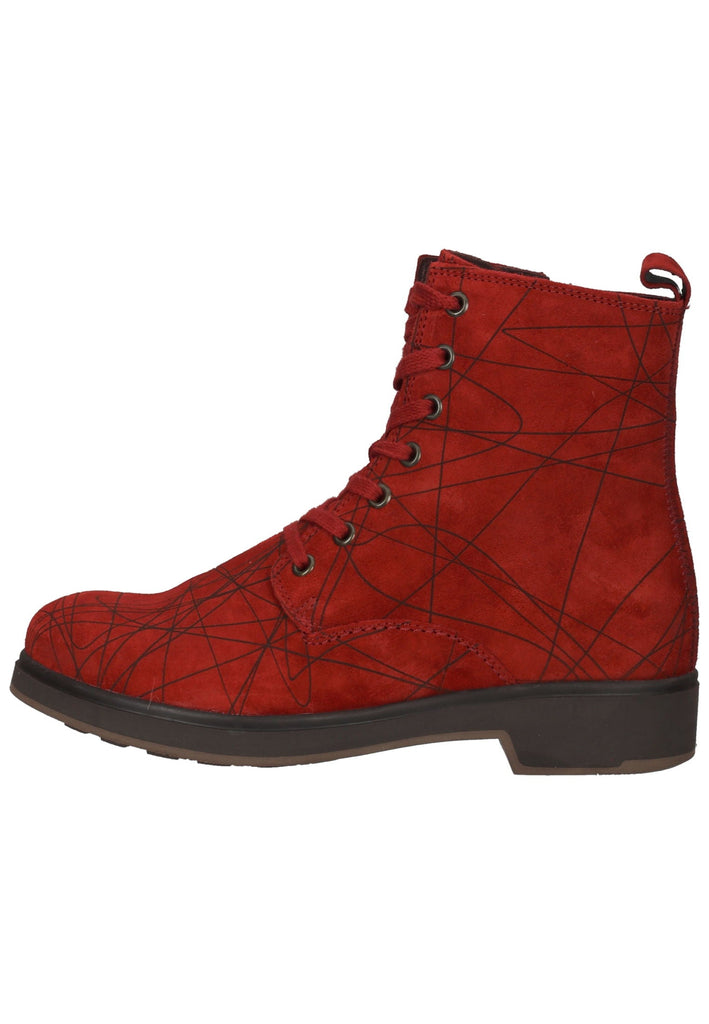 Think! Stiefelette Leder Rot