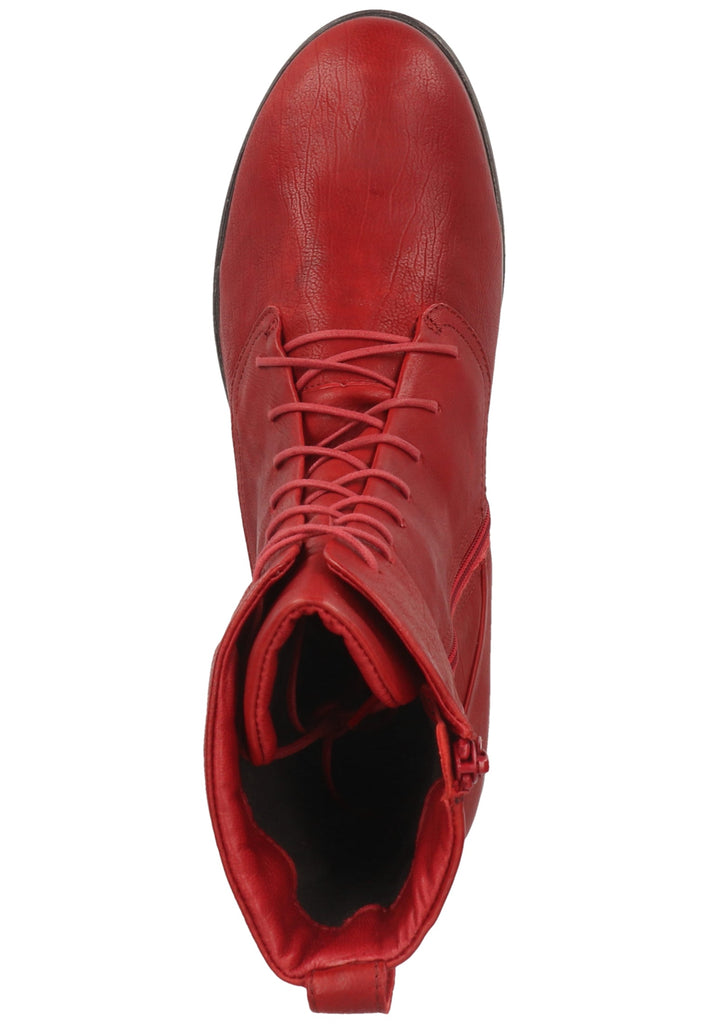 Think! Stiefelette Leder Rot