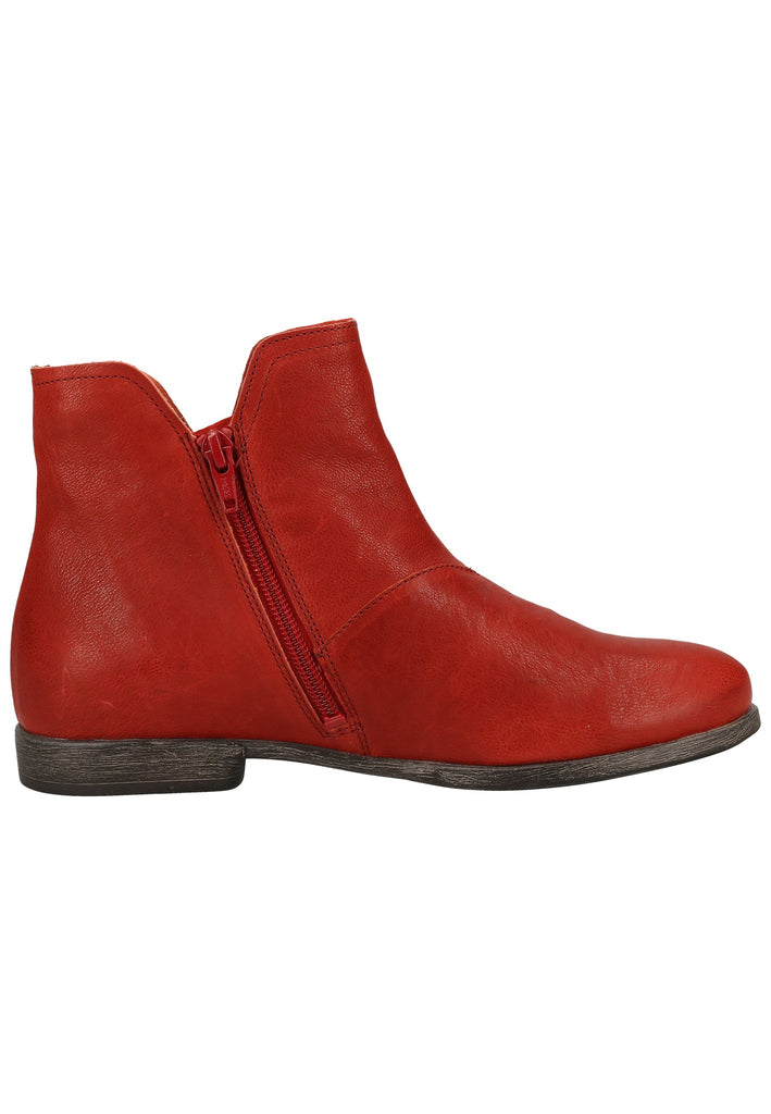 Think! Stiefelette Leder Rot